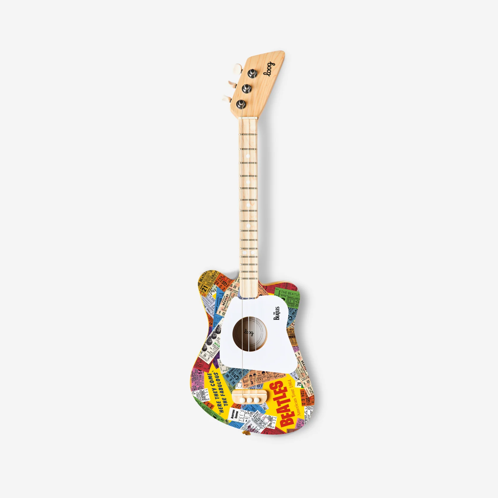 beatles + loog mini guitar - Image 2