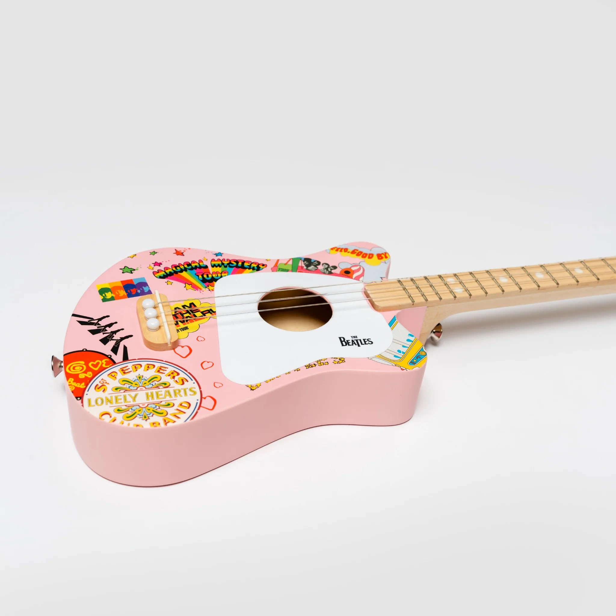 beatles + loog mini guitar - Image 4