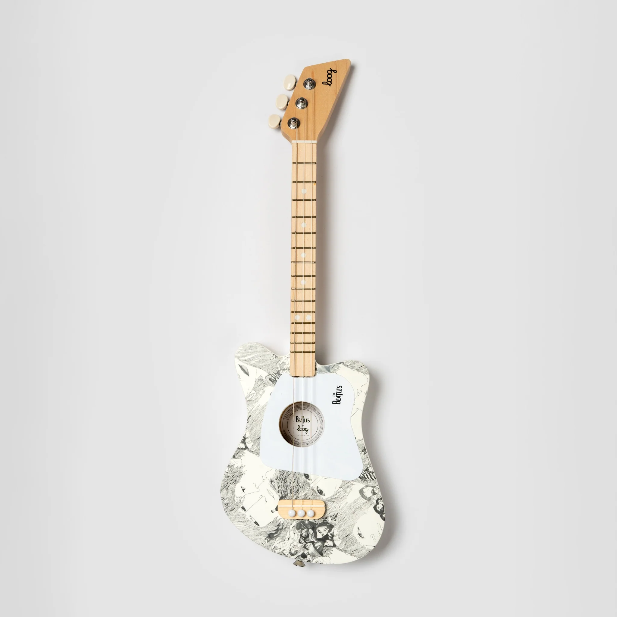 beatles + loog mini guitar - Image 2