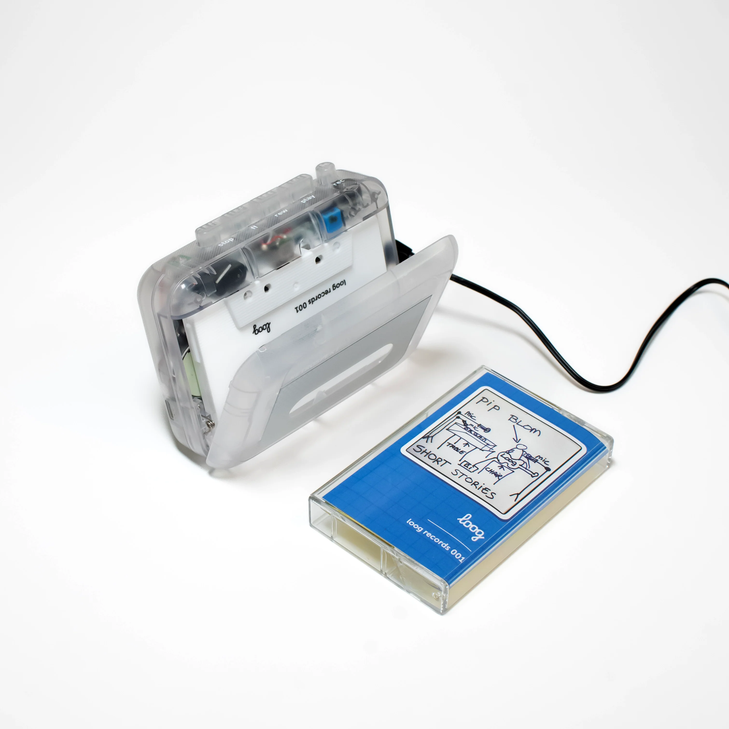 cassette player + cassette - Image 5