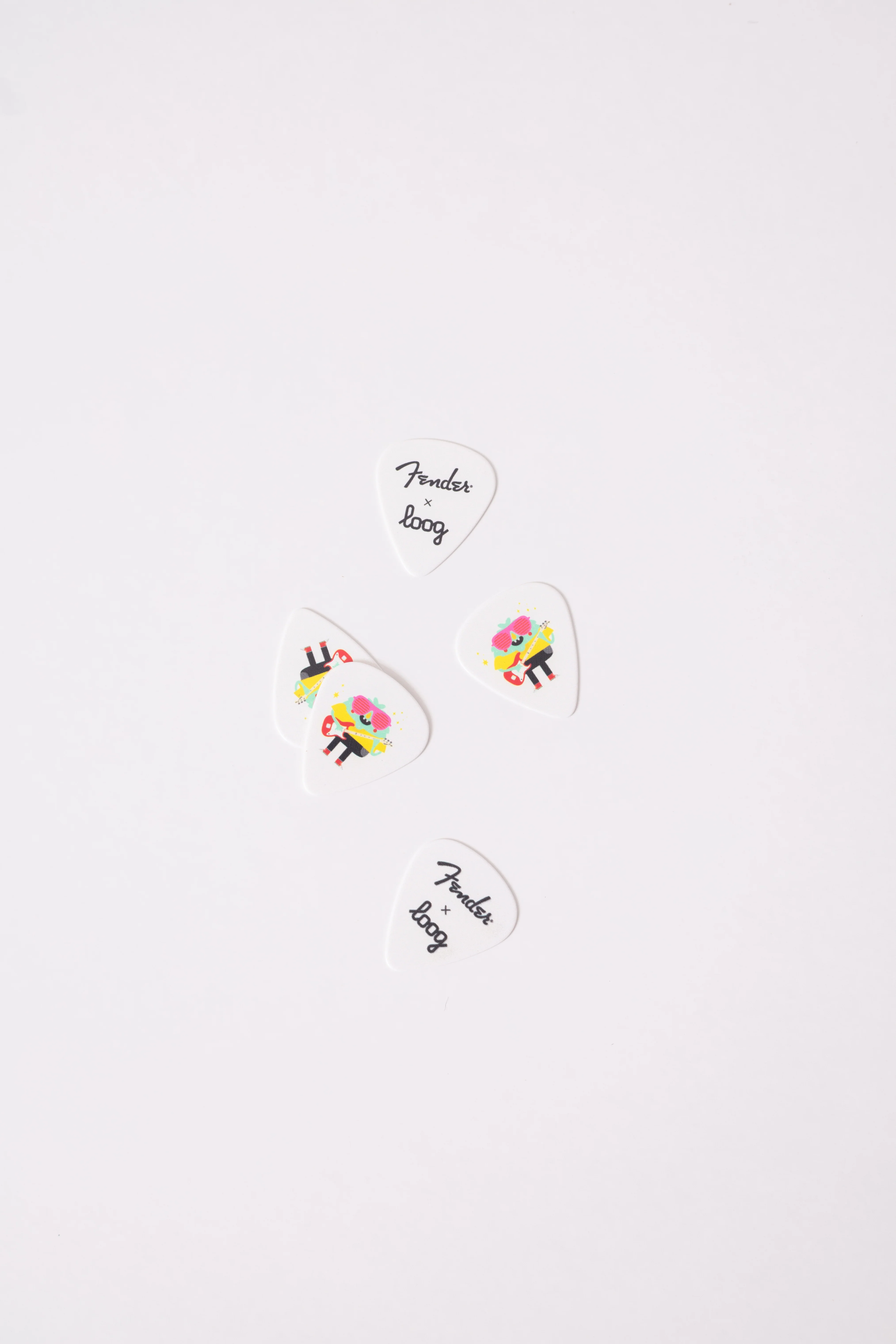 fender x loog strap with picks and pins - Image 3