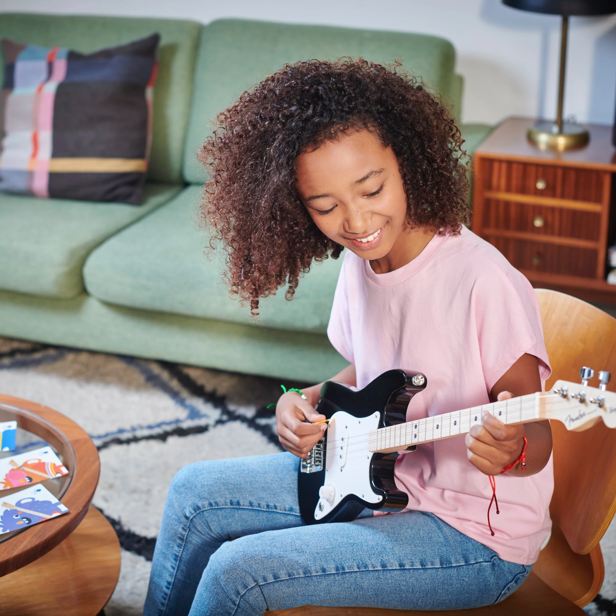 fender x loog electric guitar - Image 9