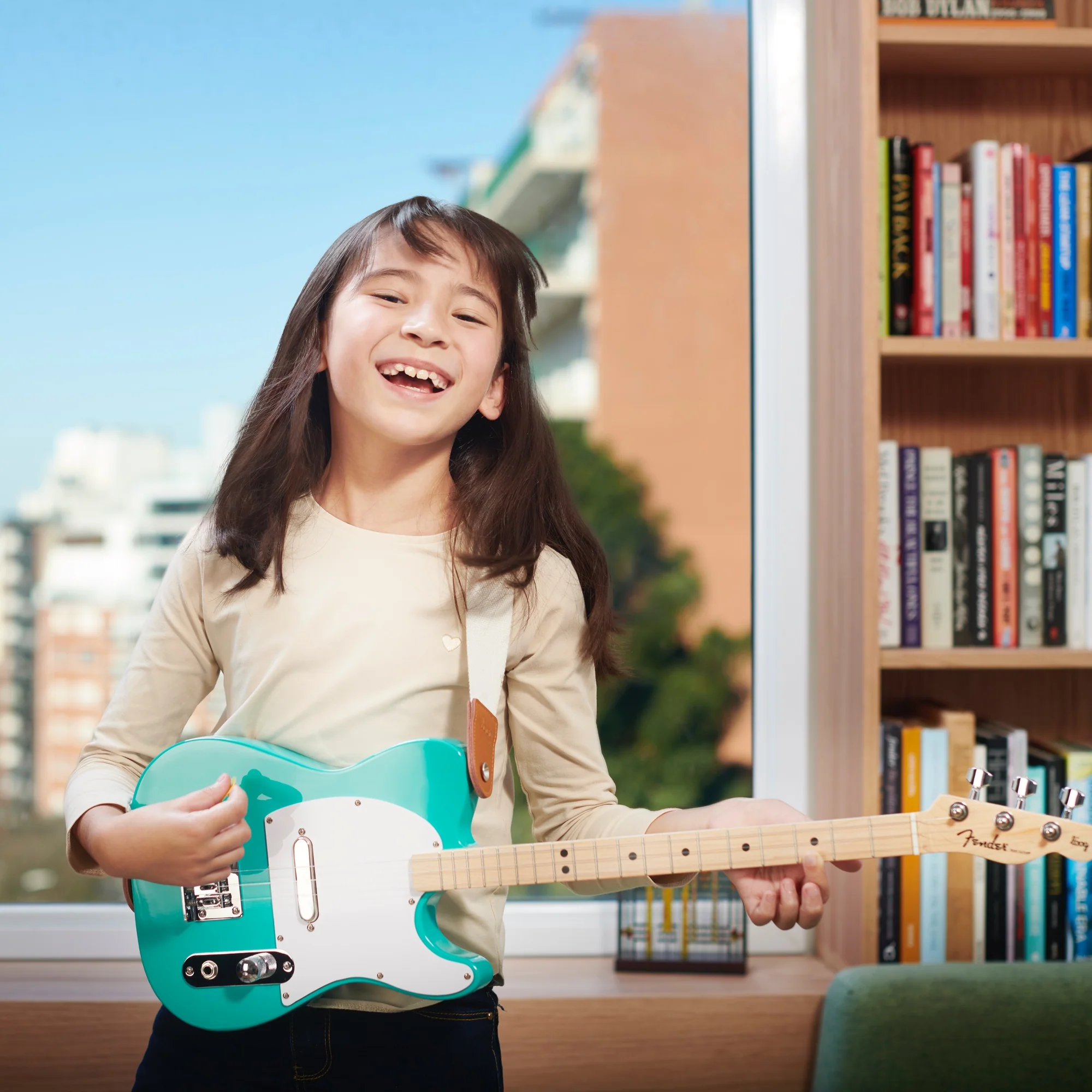 fender x loog telecaster electric guitar - Image 8