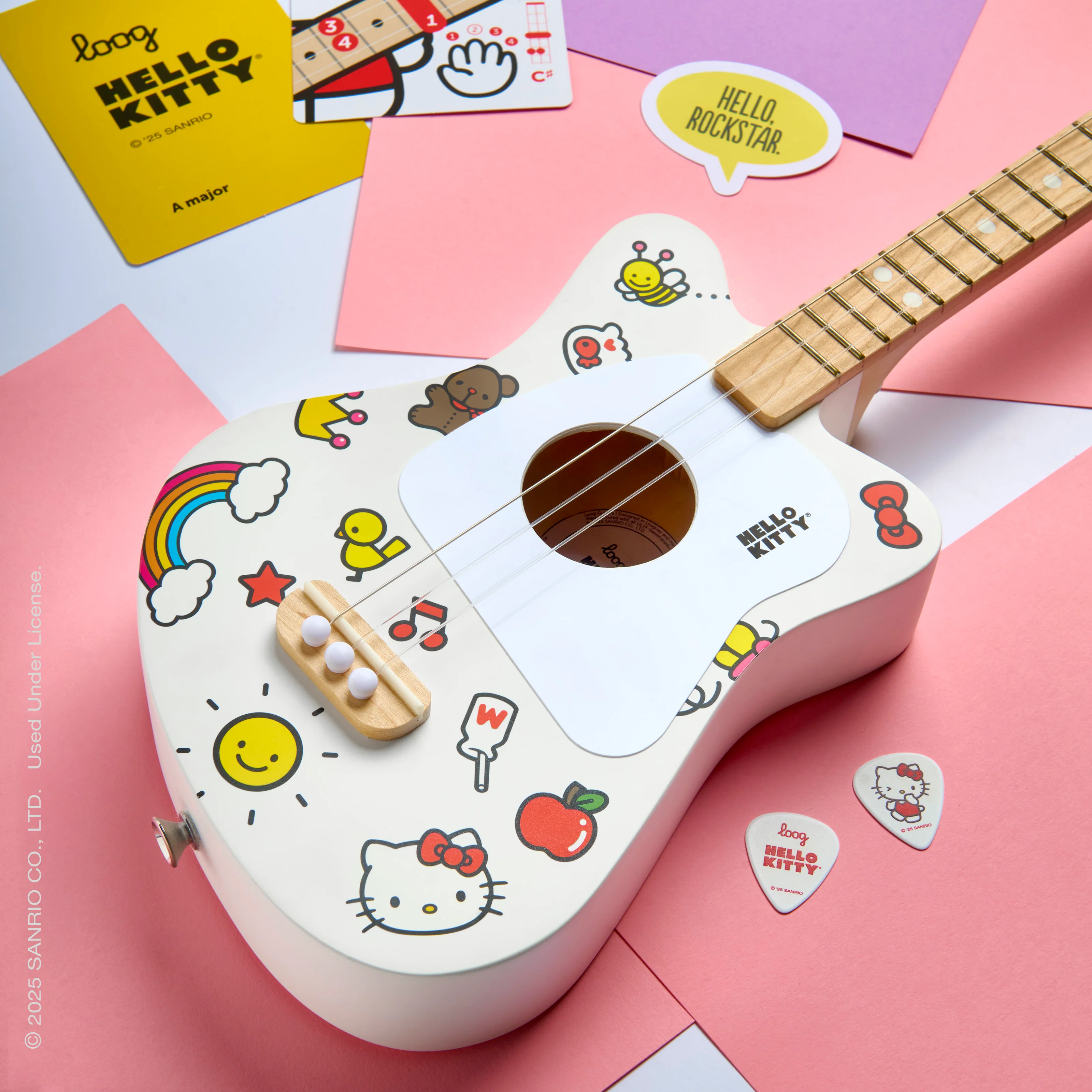 loog x hello kitty mini acoustic - Image 5