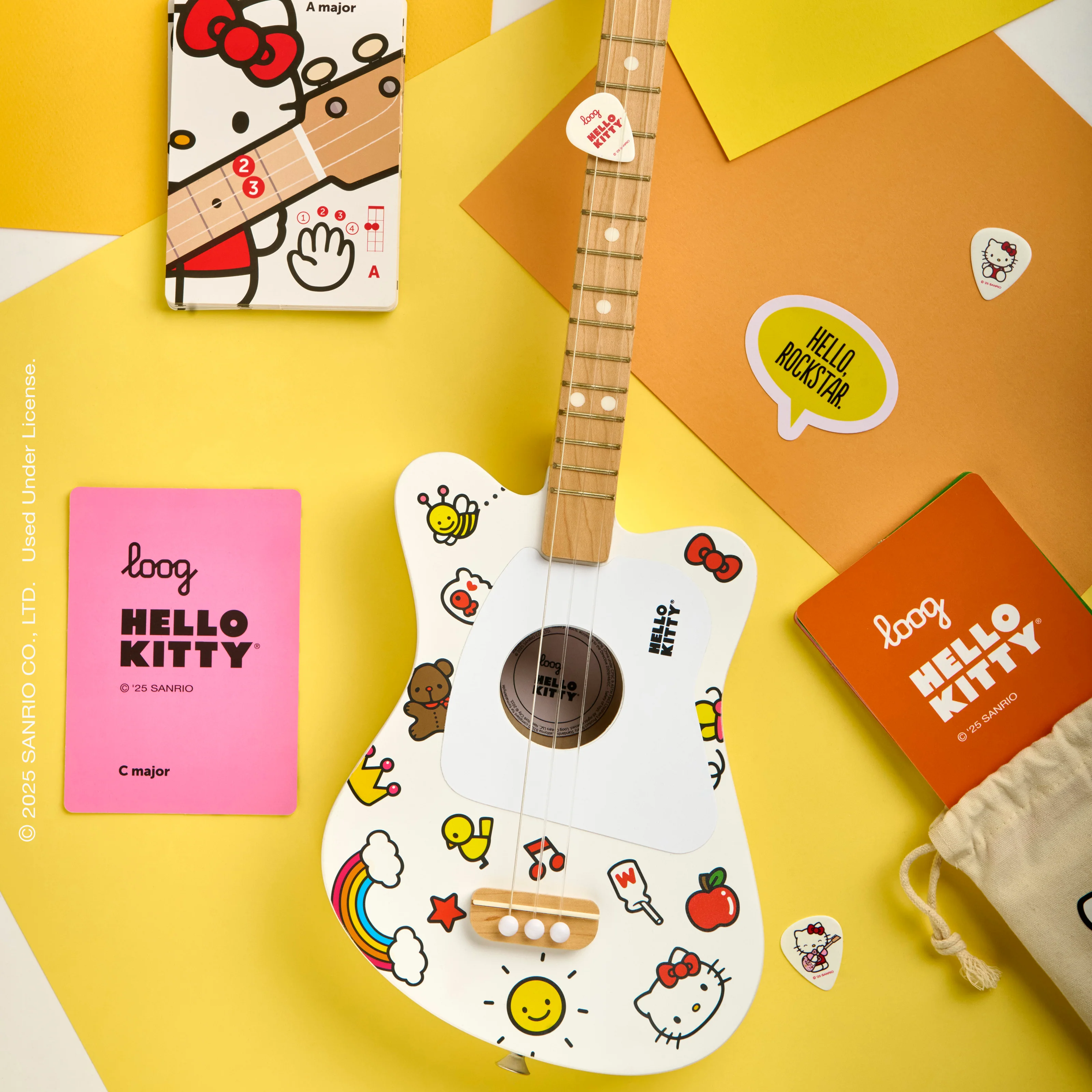 loog x hello kitty mini acoustic - Image 8