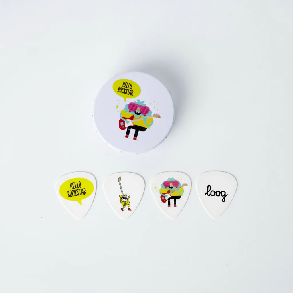 loog guitar picks - special edition collectible tin - Image 2